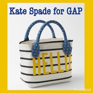 Kate Spade/Baby Gap Hello Stripe Tote Collab
